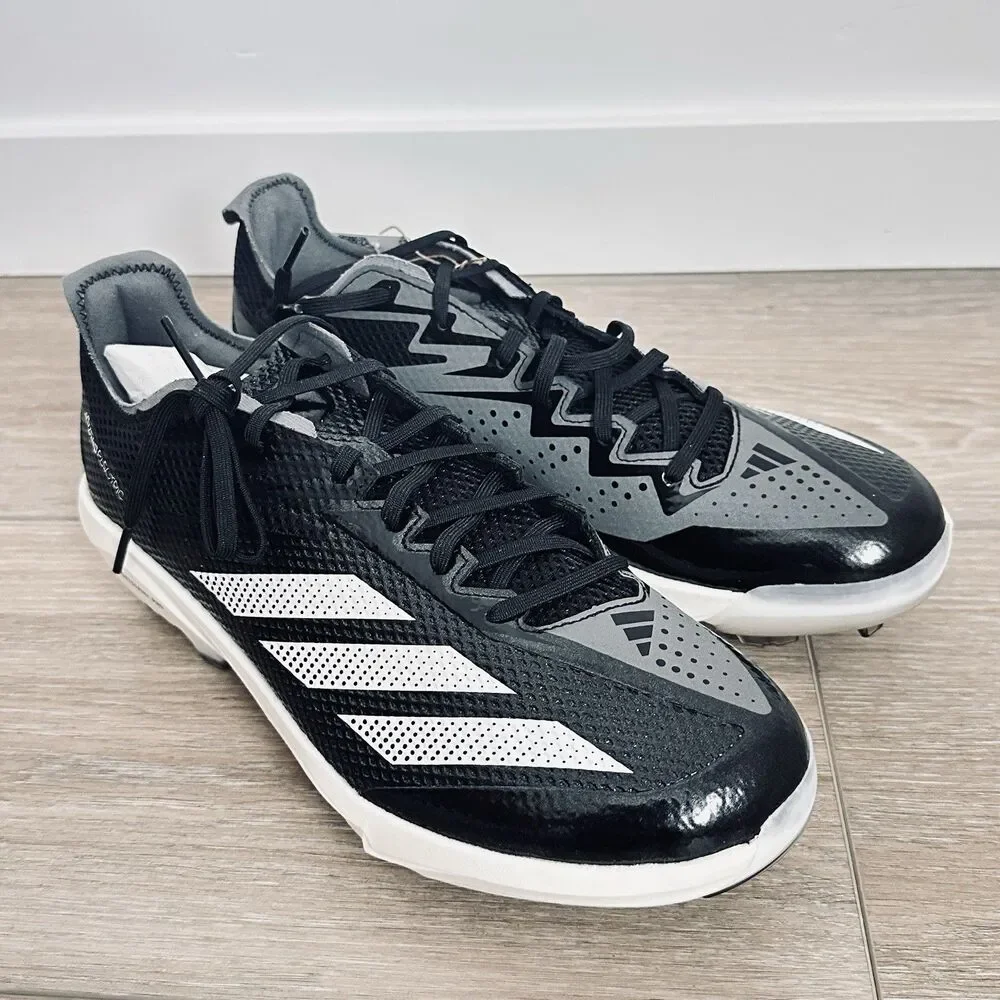 Adidas Adizero Electric 2. Men's Baseball Cleats JI1489 Size 11.5 Black Pro